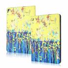 Silk Texture Anti-fall Horizontal Flip Leather Case with Holder & Sleep / Wake-up Function For iPad 10.2 2021 / 2020 / 2019(Five Color Lake) - 1