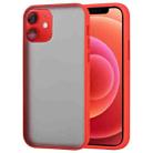 GOOSPERY PEACH GARDEN Shockproof Mobile Phone Protection Cover For iPhone 12 Mini(Red) - 1