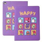 Horizontal Flip Leather Case with Holder & Sleep / Wake-up Function For iPad 10.2 2021 / 2020 / 2019(Happy Speed Dial) - 1