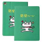 Horizontal Flip Leather Case with Holder & Sleep / Wake-up Function For iPad 9.7 (2018) & (2017)(Happy) - 1