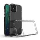 For iPhone 12 Pro Max Airbag Four-Corner Full Coverage Shockproof TPU Case(Transparent) - 1