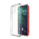 For iPhone 12 / 12 Pro Airbag Four-Corner Full Coverage Shockproof TPU Case(Transparent) - 2