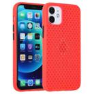 All-inclusive Shockproof Breathable TPU Protective Case For iPhone 12 mini(Red) - 1