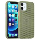 All-inclusive Shockproof Breathable TPU Protective Case For iPhone 12 mini(Grass Green) - 1