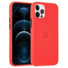 All-inclusive Shockproof Breathable TPU Protective Case For iPhone 12 / 12 Pro(Red) - 1