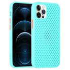 All-inclusive Shockproof Breathable TPU Protective Case For iPhone 12 / 12 Pro(Sky Blue) - 1