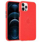 All-inclusive Shockproof Breathable TPU Protective Case For iPhone 12 Pro Max(Red) - 1