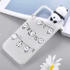 Pattern 3D Lovely Papa Panda Shockproof Protective Case For iPhone 12 mini(Hang The Clothes Pandas) - 2