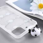 Pattern 3D Lovely Papa Panda Shockproof Protective Case For iPhone 12 mini(Hang The Clothes Pandas) - 5