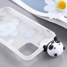Pattern 3D Lovely Papa Panda Shockproof Protective Case For iPhone 12 mini(Three Pandas) - 5