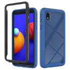 For Samsung Galaxy A01 Core / M01 Core Starry Sky Solid Color Series Shockproof PC + TPU Protective Case(Royal Blue) - 1