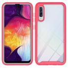 For Samsung Galaxy A50 Starry Sky Solid Color Series Shockproof PC + TPU Protective Case(Red) - 1