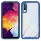 For Samsung Galaxy A50 Starry Sky Solid Color Series Shockproof PC + TPU Protective Case(Royal Blue) - 1