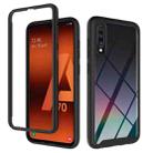 For Samsung Galaxy A70 Starry Sky Solid Color Series Shockproof PC + TPU Protective Case(Black) - 1