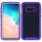 For Samsung Galaxy S10e Starry Sky Solid Color Series Shockproof PC + TPU Protective Case(Purple) - 1