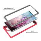 For Samsung Galaxy Note 10 Plus Starry Sky Solid Color Series Shockproof PC + TPU Protective Case(Red) - 5