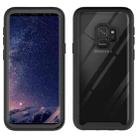 For Samsung Galaxy S9 Starry Sky Solid Color Series Shockproof PC + TPU Protective Case(Black) - 1