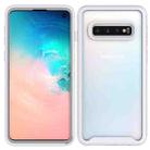 For Samsung Galaxy S10 Starry Sky Solid Color Series Shockproof PC + TPU Protective Case(White) - 1