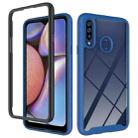 For Samsung Galaxy A20s Starry Sky Solid Color Series Shockproof PC + TPU Protective Case(Royal Blue) - 1