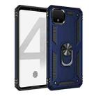 For Google Pixel 4 Shockproof TPU + PC Protective Case with 360 Degree Rotating Holder(Blue) - 1