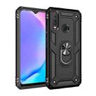 For Vivo Y3 / Y17 Shockproof TPU + PC Protective Case with 360 Degree Rotating Holder(Black) - 1