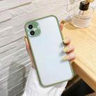 For iPhone 11 Pro Electroplating All-Inclusive Pure TPU Protective Case with Metal Lens Cover (Green) - 1