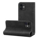 PU + TPU Horizontal Flip Leather Case with Holder & Card Slots & Wallet For iPhone 12 / 12 Pro(Black) - 1