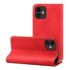PU + TPU Horizontal Flip Leather Case with Holder & Card Slots & Wallet For iPhone 12 / 12 Pro(Red) - 1