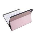 A098BS Detachable Ultra-thin Backlight Bluetooth Keyboard Tablet Case for iPad Air 4 10.9 inch (2020), with Stand & Pen Slot(Rose Gold) - 2