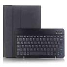 C098B Detachable ABS Ultra-thin Candy Colors Bluetooth Keyboard Tablet Case for iPad Air 4 10.9 inch (2020), with Stand & Pen Slot(Black) - 1