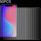 For Lenovo S5 Pro 50 PCS 0.26mm 9H 2.5D Tempered Glass Film - 1