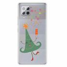 For Samsung Galaxy A42 5G Trendy Cute Christmas Patterned Case Clear TPU Cover Phone Cases(Merry Christmas Tree) - 1