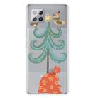 For Samsung Galaxy A42 5G Trendy Cute Christmas Patterned Case Clear TPU Cover Phone Cases(Big Christmas Tree) - 1