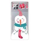 For Samsung Galaxy A42 5G Trendy Cute Christmas Patterned Case Clear TPU Cover Phone Cases(Socks Snowman) - 1