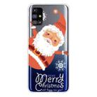 For Samsung Galaxy M51 Trendy Cute Christmas Patterned Case Clear TPU Cover Phone Cases(Santa Claus) - 1