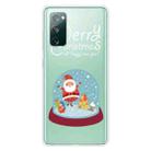 For Samsung Galaxy S20 FE Trendy Cute Christmas Patterned Case Clear TPU Cover Phone Cases(Crystal Ball) - 1