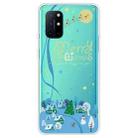 For OnePlus 8T Trendy Cute Christmas Patterned Case Clear TPU Cover Phone Cases(Ice and Snow World) - 1