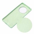 For Huawei Mate 40 Pro+ Pure Color Liquid Silicone Shockproof Full Coverage Case(Green) - 3