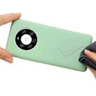 For Huawei Mate 40 Pro+ Pure Color Liquid Silicone Shockproof Full Coverage Case(Green) - 5