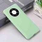 For Huawei Mate 40 Pro+ Pure Color Liquid Silicone Shockproof Full Coverage Case(Green) - 6