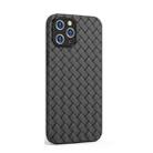 For iPhone 12 mini BV Woven All-inclusive Shockproof Case (Black) - 1