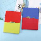 Contrast Color PU Leather Horizontal Flip Leather Case with Holder & Sleep / Wake-up Function For iPad Pro 10.5 inch & Air 3(Blue Red) - 3