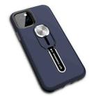 2 in 1 Shockproof TPU+PC Case with Ring Holder For iPhone 12 / 12 Pro(Blue) - 1