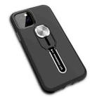 2 in 1 Shockproof TPU+PC Case with Ring Holder For iPhone 12 / 12 Pro(Black) - 1