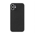 For iPhone 12 Pro Max Shockproof Breathable PP Protective Case(Black) - 1