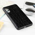 Crocodile Texture Leather Protective Case For Huawei Mate 4 Lite / Maimang 9(Black) - 1