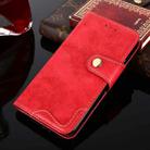 For Samsung Galaxy S20 FE / S20 Lite Rivet PU + TPU Horizontal Flip Leather Case with Holder & Card Slots & Wallet(Red) - 1