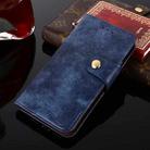 For Samsung Galaxy S20 FE / S20 Lite Rivet PU + TPU Horizontal Flip Leather Case with Holder & Card Slots & Wallet(Blue) - 1