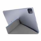 Silk Texture Horizontal Deformation Flip Leather Case with Three-folding Holder For iPad Air 2022 / 2020 10.9(Light Blue) - 5