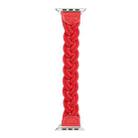 Elastic Woven Watch Band For Apple Watch Ultra 49mm / Series 8&7 45mm / SE 2&6&SE&5&4 44mm / 3&2&1 42mm, Length:160mm(Red) - 2